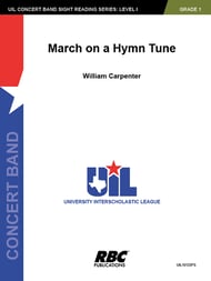 March on a Hymn Tune Concert Band sheet music cover Thumbnail